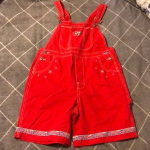 Embroidered L.L. Bean overalls